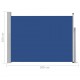 Sonata Прибираща се странична тента, 100x500 см, синя