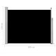 Sonata Прибираща се странична тента, 140x500 см, черна