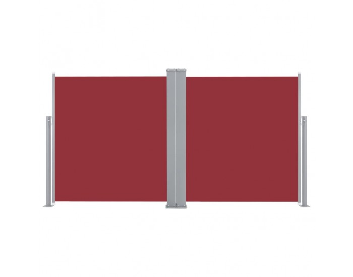 Sonata Прибираща се странична тента, 170x600 см, червена