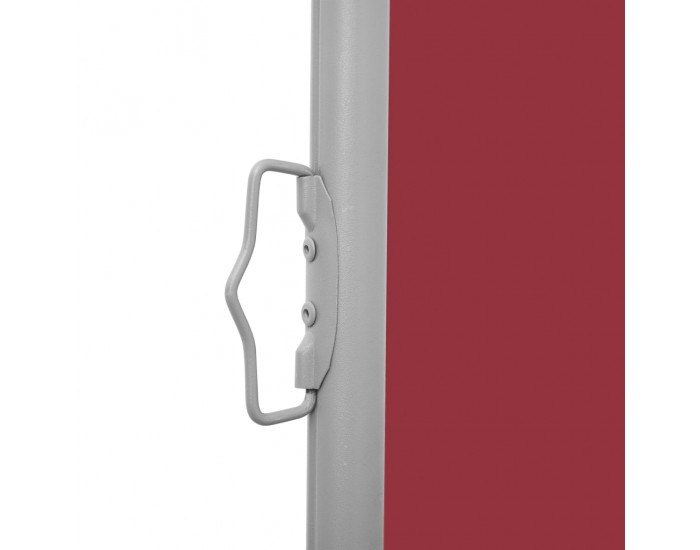 Sonata Прибираща се странична тента, 170x600 см, червена