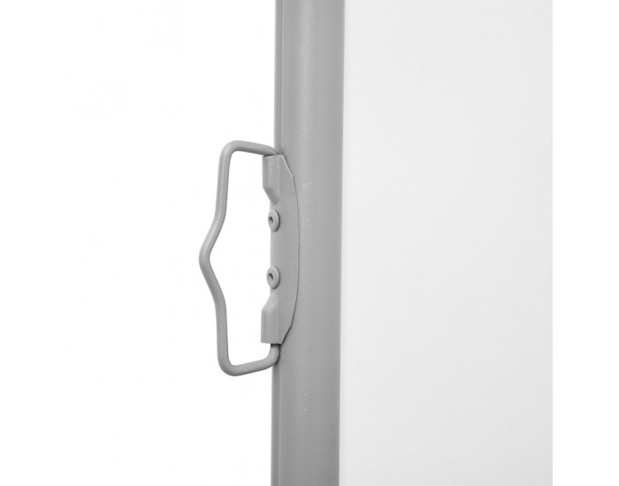 Sonata Прибираща се странична тента, кремава, 100x1000 см