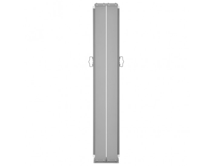 Sonata Прибираща се странична тента, синя, 120x1000 см