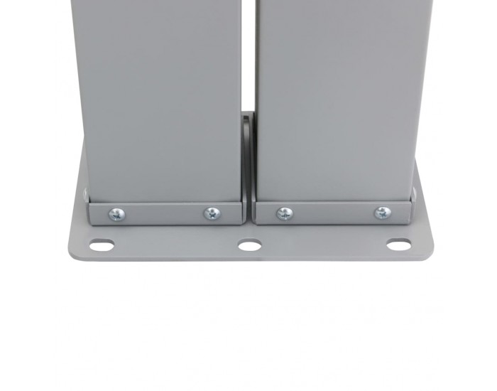 Sonata Прибираща се странична тента, синя, 120x1000 см