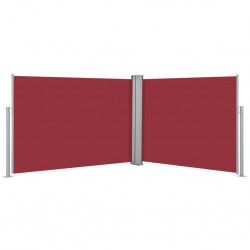 Sonata Прибираща се странична тента, червена, 120x1000 см - Сенници и Чадъри