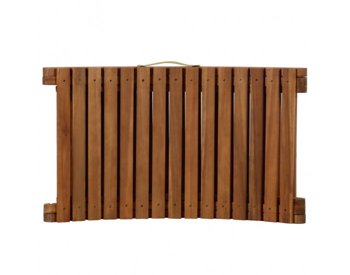 Sonata Шезлонг с възглавница, акация масив, тъмносив