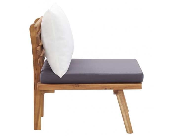 Sonata Градински стол с възглавници, акация масив