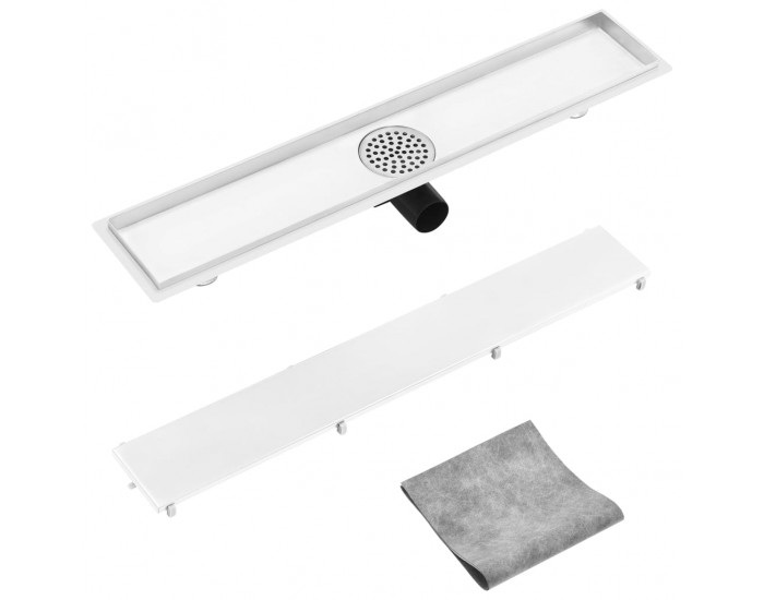 Sonata Душ канал с 2-в-1 капак, 73x14 см, неръждаема стомана