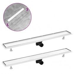 Sonata Душ канал с 2-в-1 капак, 93x14 см, неръждаема стомана - Продукти за баня и WC