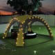 Sonata Парти шатра с LED и 4 стени, 3,6x3,6x2,3 м, зелена Sonata Парти шатра с LED и 4 стени, 3,6x3,6x2,3 м, зелена