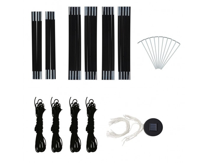 Sonata Парти шатра с LED и 4 стени, 3,6x3,6x2,3 м, жълта Sonata Парти шатра с LED и 4 стени, 3,6x3,6x2,3 м, жълта