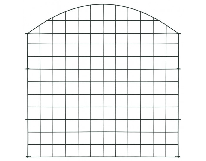 Sonata Аркообразна ограда за езерце, 77,5x78,5 см, зелена