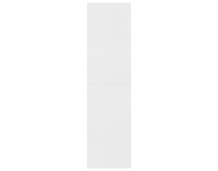 Sonata Библиотека/разделител за стая, бяла, 155x24x160 см, ПДЧ