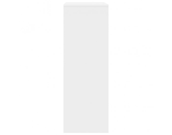 Sonata Бюфет с 6 чекмеджета, бял гланц, 50x34x96 см, ПДЧ