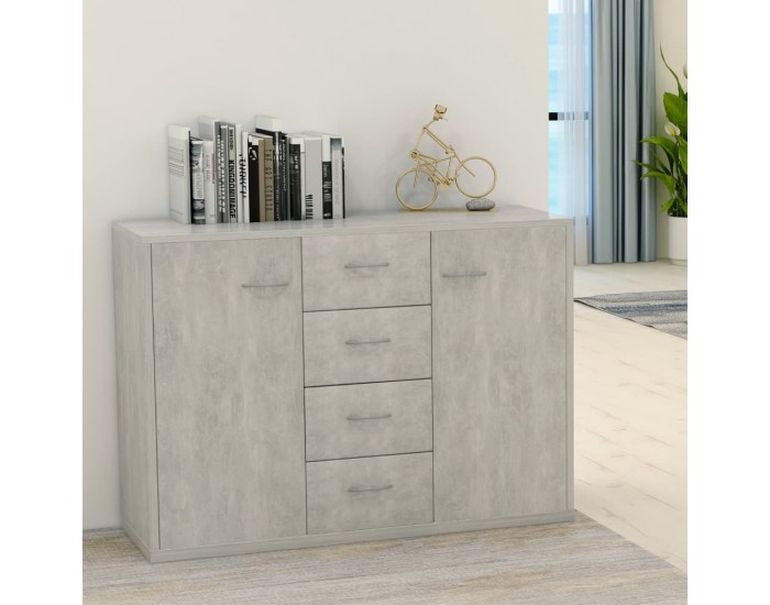 Sonata Бюфет, бетонно сив, 88x30x65 см, ПДЧ Sonata Бюфет, бетонно сив, 88x30x65 см, ПДЧ