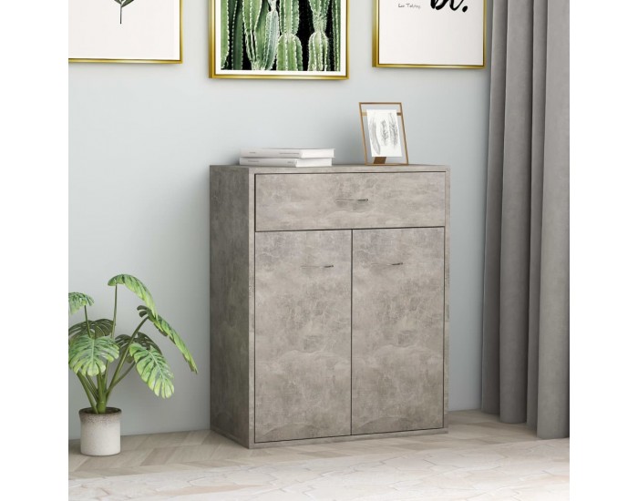 Sonata Бюфет, бетонно сив, 60x30x75 см, ПДЧ Sonata Бюфет, бетонно сив, 60x30x75 см, ПДЧ