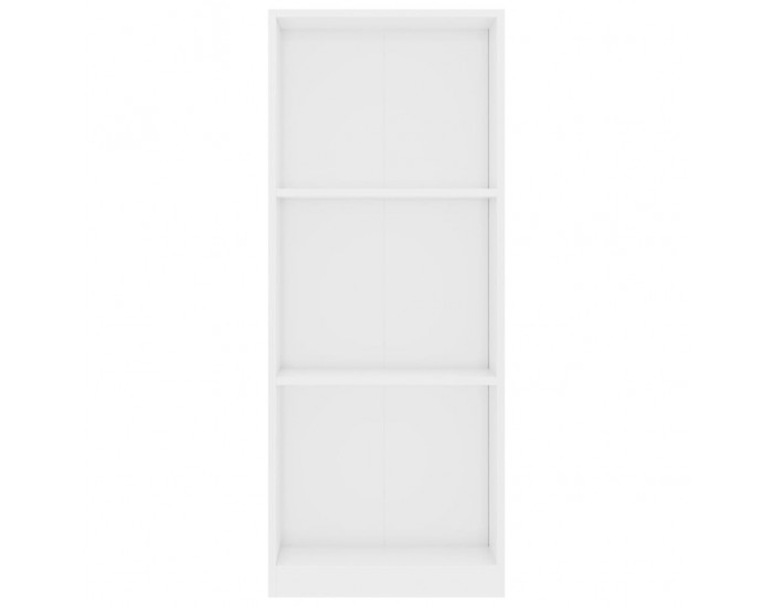 Sonata 3-етажна библиотека, бял гланц, 40x24x108 см, ПДЧ Sonata 3-етажна библиотека, бял гланц, 40x24x108 см, ПДЧ