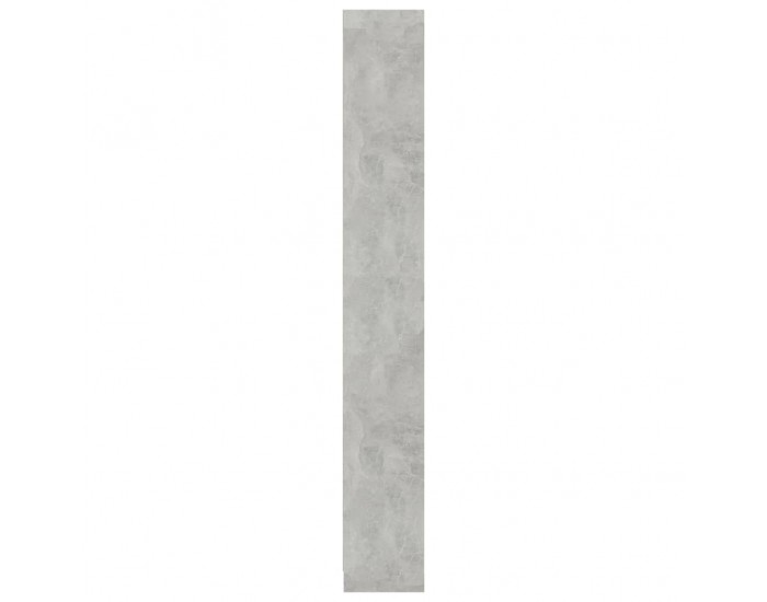 Sonata 5-етажна библиотека, бетонно сива, 40x24x175 см, ПДЧ Sonata 5-етажна библиотека, бетонно сива, 40x24x175 см, ПДЧ
