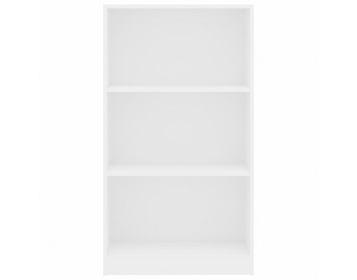 Sonata 3-етажна библиотека, бяла, 60x24x108 см, ПДЧ Sonata 3-етажна библиотека, бяла, 60x24x108 см, ПДЧ