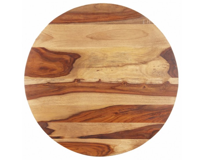 Sonata Плот за маса, шишамово дърво масив, кръгъл, 15-16 мм, 50 cм