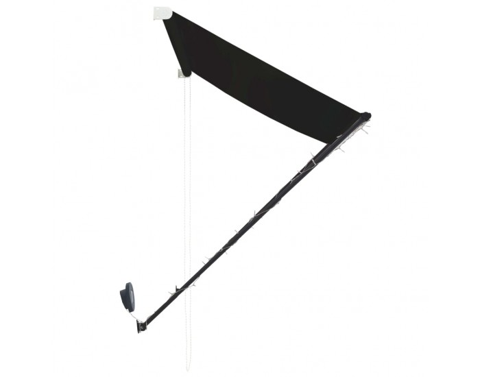 Sonata Сенник с падащо рамо с LED, 250х150 см, антрацит