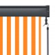 Sonata Външна ролетна щора, 60x250 см, бяло и оранжево