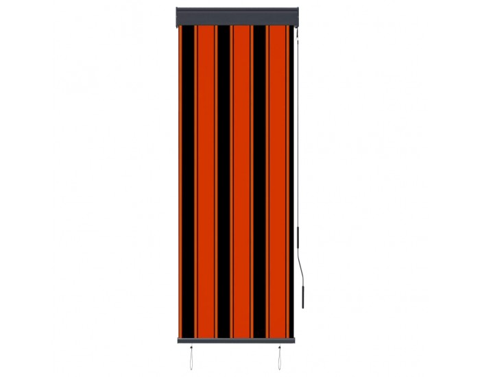 Sonata Външна ролетна щора, 60x250 см, оранжево и кафяво