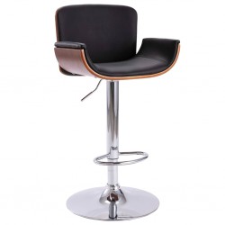Sonata Бар стол, черен, изкуствена кожа - Бар столове