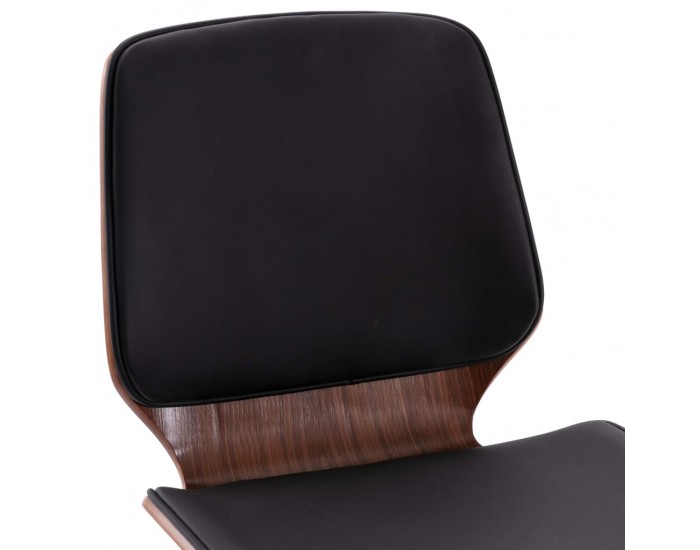 Sonata Трапезни столове, 2 бр, черни, изкуствена кожа