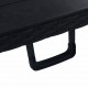 Sonata Сгъваема градинска маса черна 180x75x72 см HDPE имитация ратан Sonata Сгъваема градинска маса черна 180x75x72 см HDPE имитация ратан