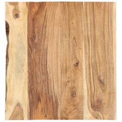 Sonata Плот за баня, акация масив, 60x55x2,5 см - Продукти за баня и WC