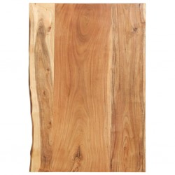 Sonata Плот за баня, акация масив, 80x55x3,8 см - Продукти за баня и WC