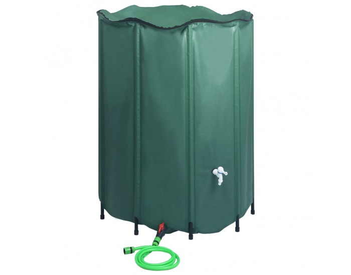 Sonata Сгъваем резервоар за дъждовна вода с канелка, 1250 л
