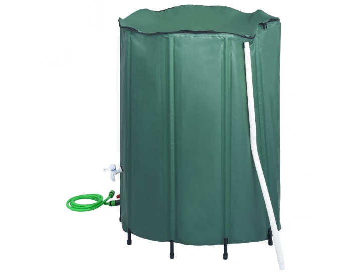 Sonata Сгъваем резервоар за дъждовна вода с канелка, 1250 л