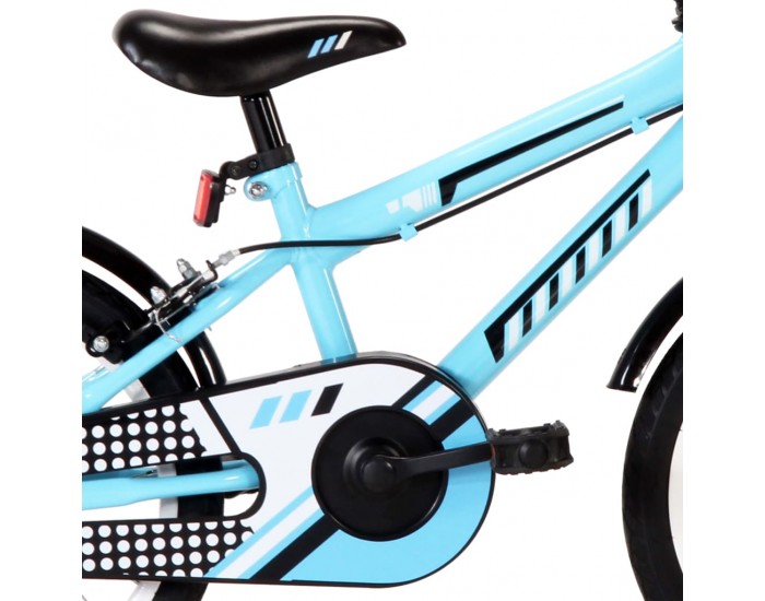Sonata Детски велосипед, 16 цола, черно и синьо