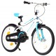 Sonata Детски велосипед, 18 цола, синьо и бяло