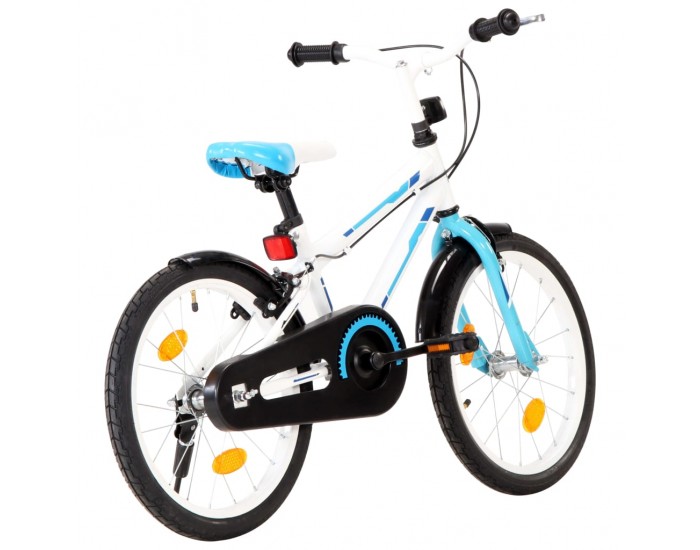 Sonata Детски велосипед, 18 цола, синьо и бяло