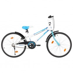 Sonata Детски велосипед, 24 цола, синьо и бяло - Детски превозни средства