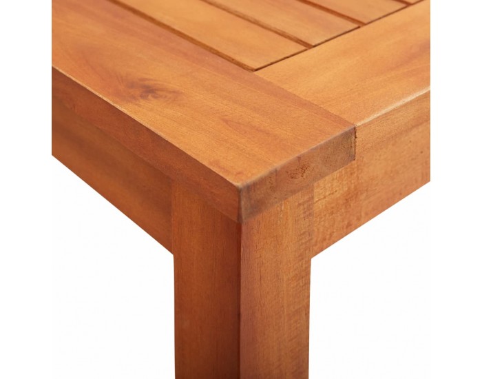 Sonata Градински трапезен комплект с възглавници 5 части акация масив