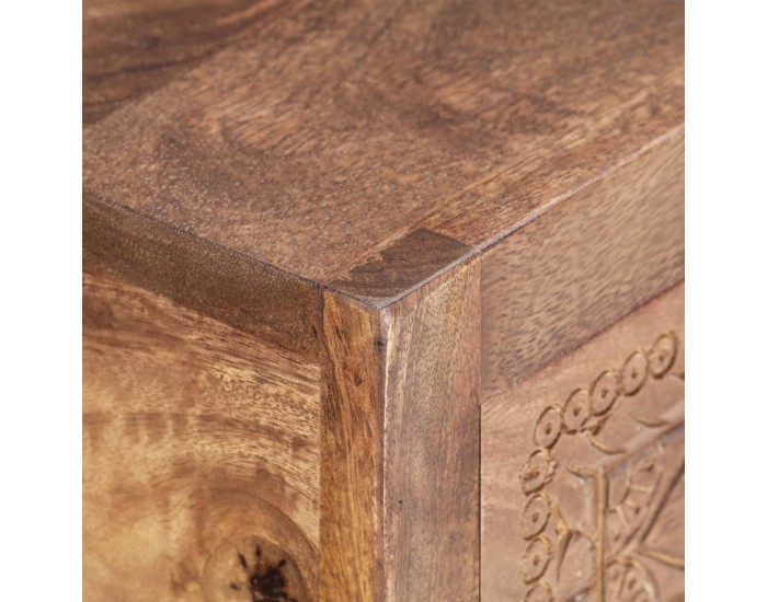 Sonata Конзолна маса, 90x30x75 см, мангово дърво масив