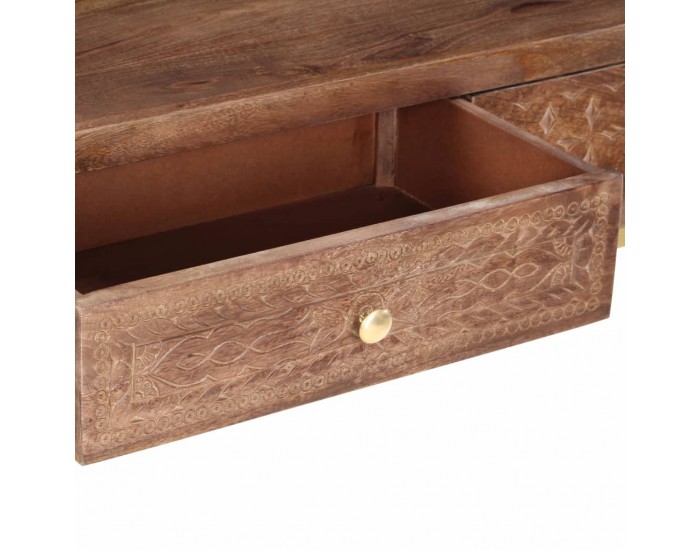 Sonata Конзолна маса, 90x30x75 см, мангово дърво масив