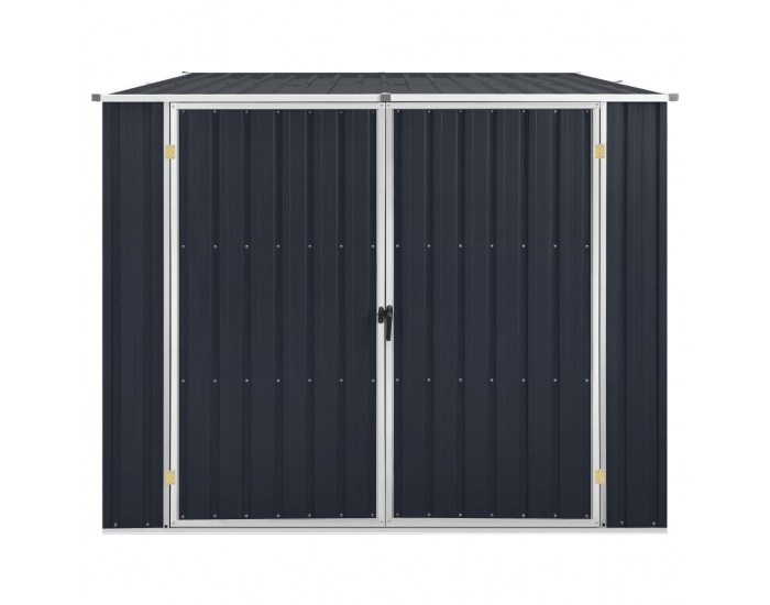 Sonata Градинска барака, антрацит, 195x198x159 см, поцинкована стомана