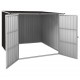 Sonata Градинска барака, кафява, 195x198x159 см, поцинкована стомана