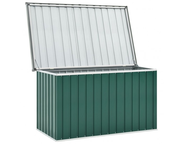 Sonata Градински сандък за съхранение, зелен, 149x99x93 см
