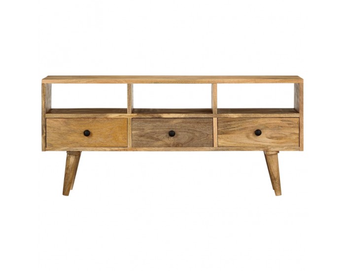 Sonata ТВ шкаф, 110x36x50 см, мангово дърво масив