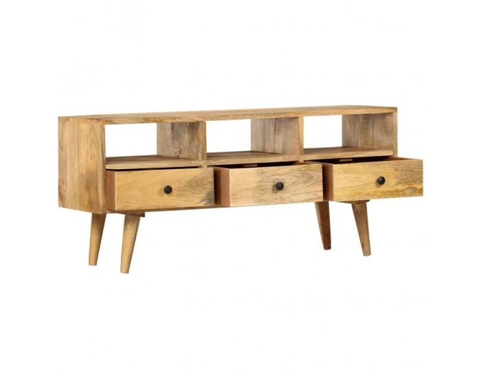 Sonata ТВ шкаф, 110x36x50 см, мангово дърво масив