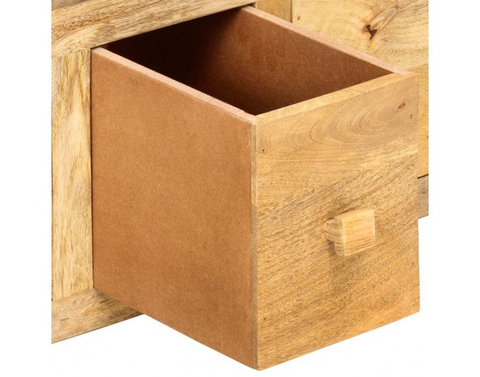 Sonata Маса за кафе с 4 чекмеджета, 90x50x35 cм, мангово дърво масив