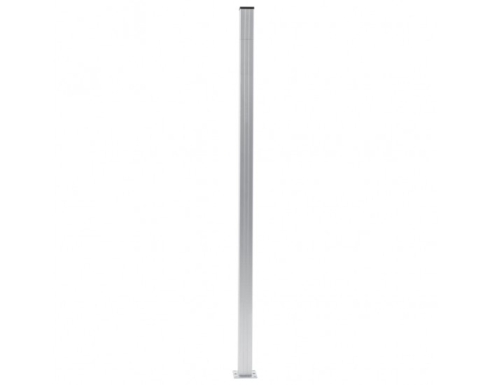 Sonata Оградни колове, 2 бр, алуминий, 185 см