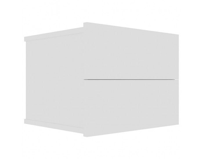 Sonata Нощно шкафче, бяло, 40x30x30 см, ПДЧ