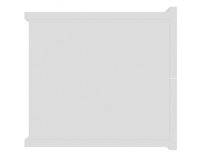 Sonata Нощни шкафчета, 2 бр, бели, 40x30x30 см, ПДЧ