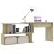 Sonata Ъглово бюро, дъб сонома, 200x50x76 см, ПДЧ